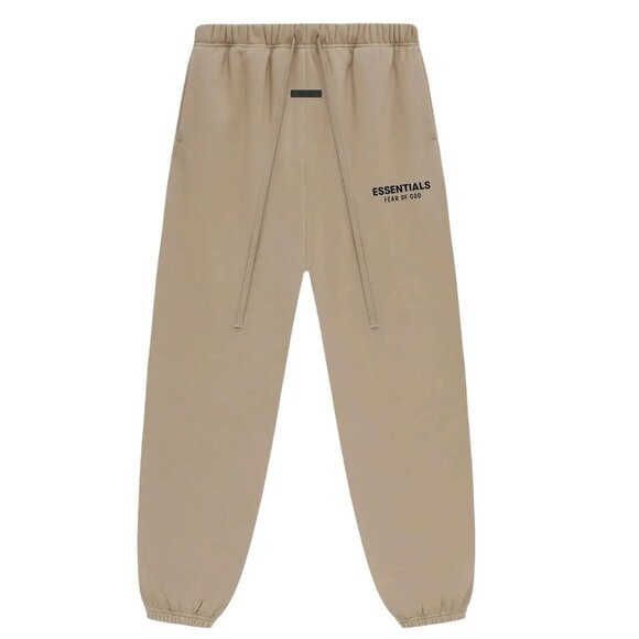 Fear of God Fleece Essentials Sweatpants in Desert Sand - Size XL - NWT - Picture 1 of 14